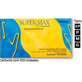 Luva-Para-Procedimento-Latex-C-100un---SUPERMAX
