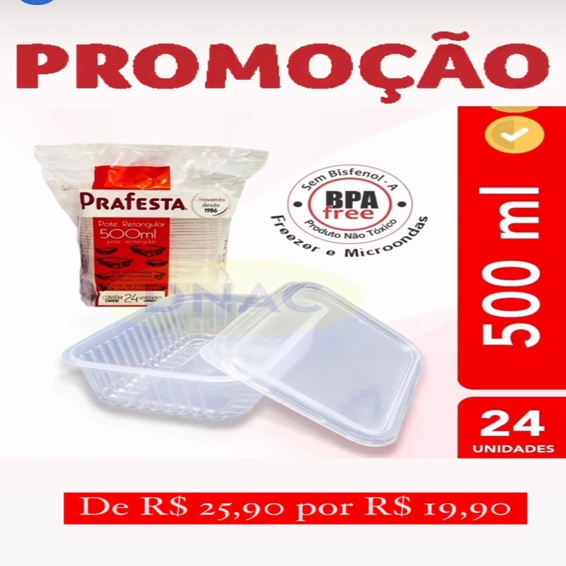 Promoção PRA FESTA 500